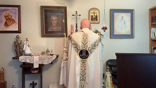 Thursday Octave Easter, St Matin I, Eucharistic adoration - Catholic Mass - Apr. 13th