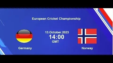 Germany vs Norway | 8TH MATCH European Cricket Championship 2023 Live Scoreboard Stream