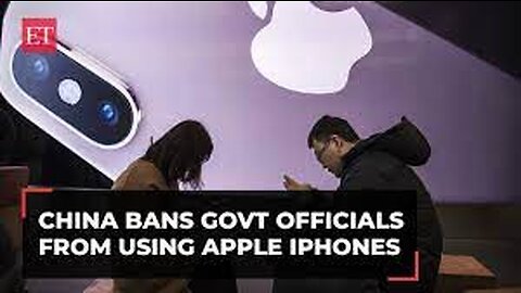 China bans Apple iPhone, foreign-brand smartphones for government officials at work