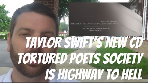 Taylor Swift's New CD Tortured Poets Society Is Highway To Hell