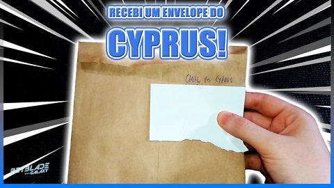 Recebi um envelope do CYPRUS!