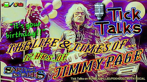 Happy Birthday Jimmy Page & sARTire4ReTARDS