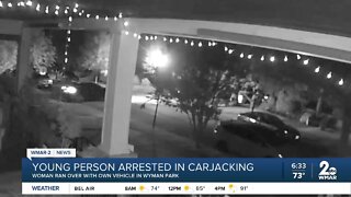 Minor arrested for carjacking, running over mother delivering Amazon packages