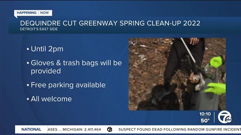 Dequindre Cut Greenway Spring Clean-Up