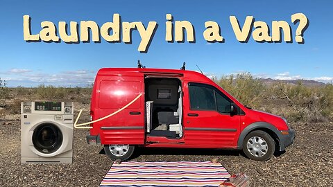 VAN LIFE | How I Do Laundry in my Tiny Van (& Off Grid Bolivia Laundry Hacks)!
