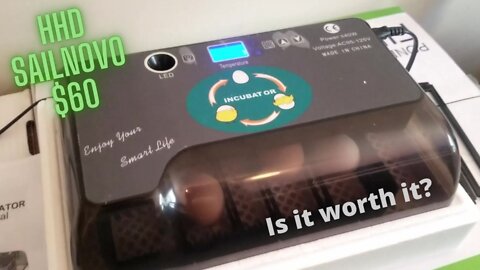 Sailnovo HHD egg Incubator review