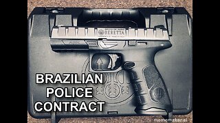 Beretta APX Brazilian Police Contract