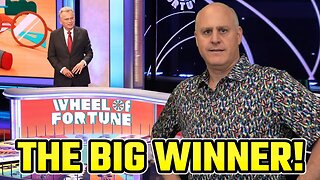 I Was The Big Winner on Wheel of Fortune!