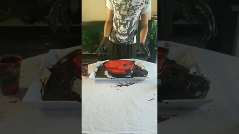 Pouring to Ghostmane/Scarlxrd Part 2 (The Spin) - Abstract Art