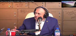 I Don’t Think We’ll Make it To 2024 - Reaction To Trump Tape 1