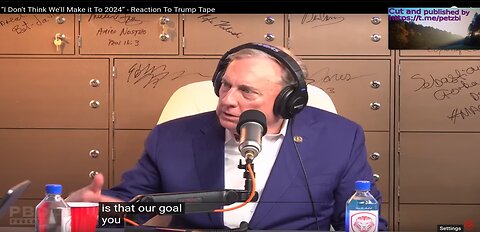 I Don’t Think We’ll Make it To 2024 - Reaction To Trump Tape 1