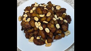 How to Make Kelewele II Fried Spicy Ripped Plantains || Step By Step #Shorts