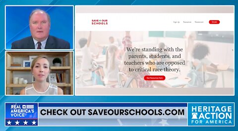 Fight back against CRT — visit saveourschools.com