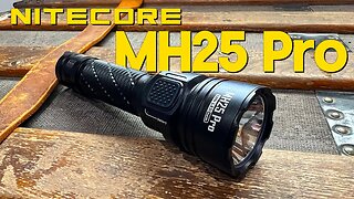 Worth the hype? Nitecore MH25 Pro Review & Beam Test! (Compared to the MH12 Pro!)