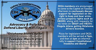 Rally for 2nd Amendment rights, Not ILLEGAL Aliens drivers licenses.