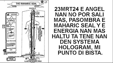 23MRT24 E ANGEL NAN NO POR SALI MAS, PASOMBRA E MAHARIC SEAL Y E ENERGIA NAN MAS HALTU TA TENE NAN D