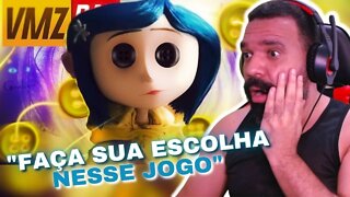 REAGINDO A VMZ - Coraline "Olhos De Botões" | Feat. Kamaitachi