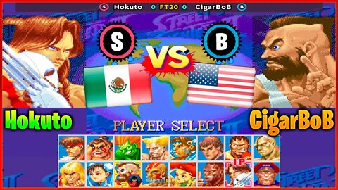 Super Street Fighter II X (Hokuto Vs. CigarBoB) [Mexico Vs. U.S.A]