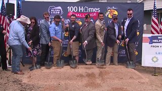 Helping a Hero breaks ground on adapted home for retired wounded Marine corporal