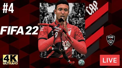 LIVE FIFA 22 MODO CARREIRA ATHLETICO PARANAENSE AO VIVO 4K 60fps #fifa #fifa22 #athleticopr