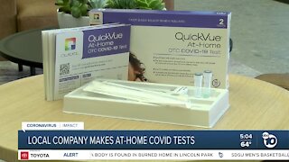 Local company makes At-home COVID-19 test kits