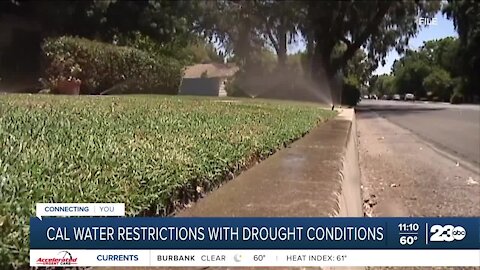 Cal Water encourages resident to conserve water after California's second driest year on record