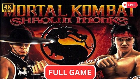 Mortal Kombat: Shaolin Monks - Complete Cutscenes Compilation (Game Movie) in 4K