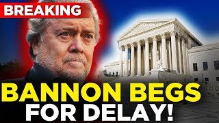 Steve Bannon Files Emergency Appeal, FormerTrump Advisor Pleads with Supreme Court toAvoid Prison