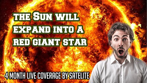The Sun will expand into a red giant