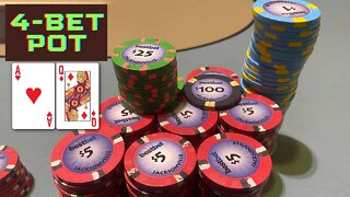 Expert Analysis on a 4-Bet Pot - Kyle Fischl Poker Vlog Episode 83