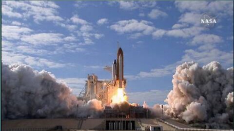 STS 129 HD Launch in Space