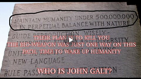 The Ghost ~ #2“Depopulation (GENOCIDE) Of The Planet" Part 2 ~ Ninos Corner🇺🇸🥊THX BALLZ FOR POSTING