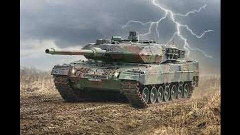 Dron kamikaze ruso Lancet destruye el tanque alemán Leopard 2A6 de la OTAN/Ucrania