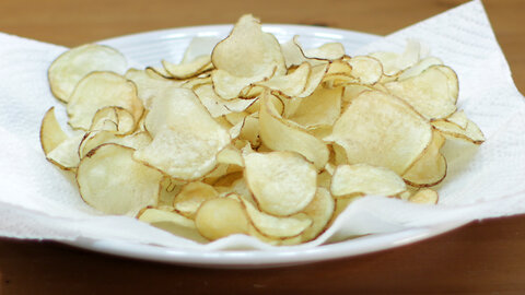 Thin Crispy Potato Chips Recipe