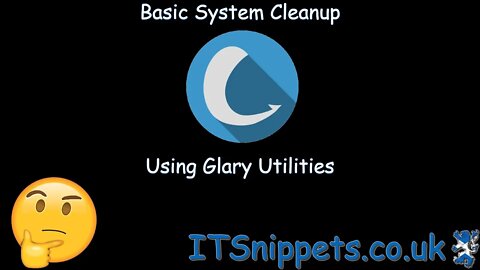 System Cleanup Using Glary Utilities (@youtube, @ytcreators)