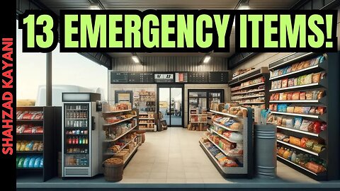 13 Gas Station Emergency Items - Last Minute Supply Runs and Emergency Kit!