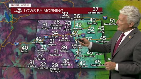 Warm, dry and windy weather across Colorado