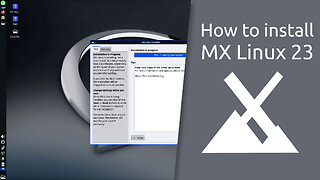 How to install MX Linux 23
