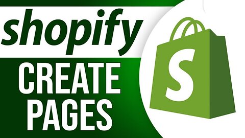 Shopify Setup- The Concept of Creating Pages in Shopify | Shopify Tutorial