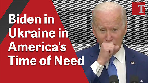 Biden Runs Off to Ukraine in America’s Time of Need