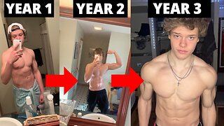 My 3 Year Natural Body Transformation