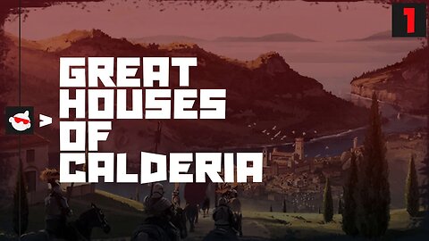 A COMPETITOR To CRUSADER KINGS?! // GREAT HOUSES OF CALDERIA // Early Access Founder's Beta