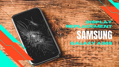 Samsung Galaxy A30s | Screen repair | Display replacement | Repair video