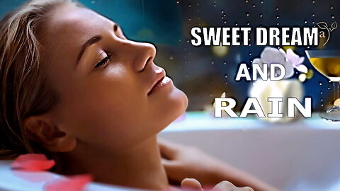 Relaxing Music With Rain Sound ,Soft Sleep Music, Soothing Relaxation, Spa Massage Music