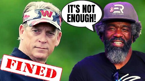 Ed Reed Says $100,00 Fine For Jack Del Rio Is NOT ENOUGH For Woke NFL | This Is Sad