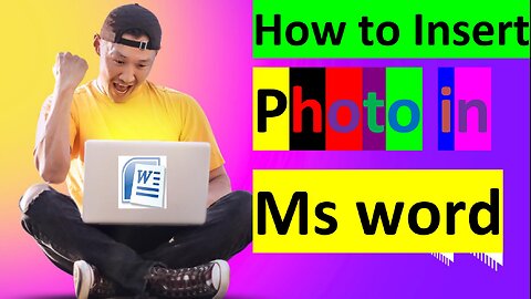 How To Insert Photo In Word | Ms Word Tutorial