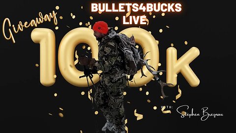 $100 Giveaway and 100k Subscriber Celebration | Bullets4Bucks Show