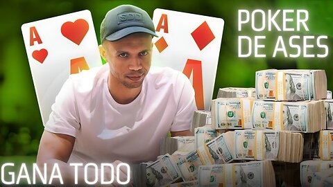 Phil Ievy gana un POZO GIGANTE con poker de ACES en un torneo HIGH STAKE The ROCKETS 🚀