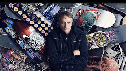 What is Tony Hawk’s ‘bloodboard’ and how much are they being sold for?