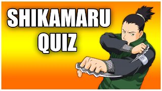 QUIZ DO SHIKAMARU NARA - QUIZ DE NARUTO - 10 PERGUNTAS DO SHIKAMARU